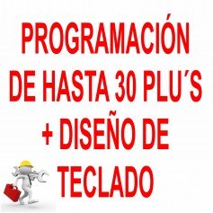 PROGRAMACION HASTA 30 ARTICULOS+DISEÑO TECLADO